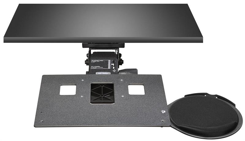 Leverless Underdesk Laptop Keyboard Tray