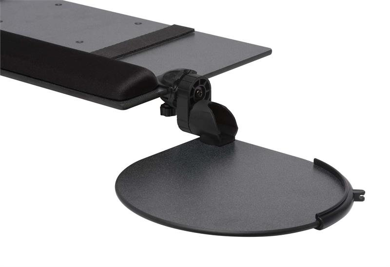 Keyboard Tray Clamp On Mouse Platform